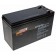 Conrad energie CP1290 Blei-Vlies Akku (AGM), 6,35mm Faston Anschluss, 12V, 9Ah