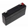 Wartungsfreier AGM Bleiakku CTM CT1.3-6 mit 6 Volt und 1300mAh Kapazität