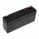 Wartungsfreier AGM Bleiakku CTM CT3.4-6 mit 6 Volt und 3400mAh Kapazität