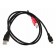 Delock Kabel 2x USB 2.0 Typ-A Stecker auf Mini USB 5-pol Stecker, z.B. für Festplatten