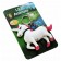 Einhorn Schlüsselanhänger LED Animals mit Licht und Sound, inkl. 3x AG10 Knopfzelle