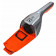 Electrolux ZB3013 ZB13ER Ergo13 Akku Staubsauger, Handteil ohne Staubbehälter, grau orange, 140134299225