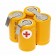 Ersatz Akku Zellen Akkupack für Metz 40 CT 4 Blitzgerät, 4,8V, 700mAh