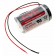 EVE ER34615 (ER34615DSEVE) Lithium Batterie D Mono mit 3,6 Volt und 19000mAh Kapazität, Spezial-Batterie mit Kabel