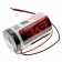 EVE ER34615 Lithium Batterie Mono D, EVE ER34615 D S mit Kabel, 3,6V, 19000mAh