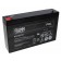 Fiamm FG10721 Blei Gel Akku AGM, 4,8mm Flachstecker, 6V, 7,2Ah