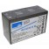 GNB Exide Sonnenschein A512/6.5 S dryfit Blei Akku NGA51206D5HS0SA, VDS, Faston 4,8mm Flachstecker, 12V, 6,5Ah