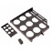 HP Plastik Kit 598673-001, Frontblenden für ExpressCard, optisches Laufwerk und RJ11 Anschluss