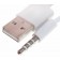 iPod Shuffle 3 4 5 6 Datenkabel, Ladekabel, 3,5 mm Klinke AUX Audio auf USB 2.0 Kabel 