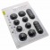 Kabelmanagement Kabelhalter Kabelclips Kabelklemmen Kabel Fixierung selbstklebend 10er Set schwarz