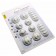 Kabelmanagement Kabelhalter Kabelclips Kabelklemmen Kabel Fixierung selbstklebend 10er Set weiß