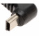 KFZ-Ladekabel, Ladegerät, Car Charger, Autoladekabel (12V/24V) mit abgewinkeltem mini USB-Stecker, 5V, 1000mA