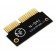 m2 PCI-e AHCI SSD Adapter Karte für MacBook Air A1465 A1466 Pro A1398 A1502 A1419 NGFF zu MD711 MD712