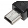 Reise-Ladegerät, Netzteil, Schnelladekabel, Ladeadapter mit flexibler Eingangsspannung und Mini-USB-Anschluss