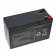 Blei Gel Akku Multipower MP1236H mit 12 Volt, 9Ah Kapazität und 6,3 mm Faston Kontakten