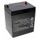 Multipower MP5.4-12 Blei Akku AGM, 4,8mm Faston F1 Flachstecker Anschluss, 12 Volt, 5,4Ah
