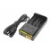 NiteCore Intellicharger NEW i2 Akku Schnellladegerät mit 2 Ladeschächten für NiMH, NiCd und Li-Ion Akkus