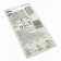 Original Braun 30B Scherblatt, Scherfolie, Scherkopf aus rostfreiem Edelstahl für Braun SmartControl, TriControl und für die älteren Series 3 Rasierapparate bis 2014, Ersatzteil Teilenummer 96169558