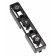 Original DeLonghi Tastenfeld schwarz links für ESAM5500 Kaffeemaschinen, 5913212251