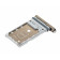 Samsung Galaxy S24 Ultra SM-S928 Dual NanoSim Karten-Halter, Sim Ablage, Tray in Farbe titanium gray, GH98-48962A