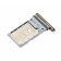 Samsung Galaxy S24 Ultra SM-S928 Dual NanoSim Karten-Halter, Sim Ablage, Tray in Farbe titanium yellow, Ersatzteil Artikelnummer GH98-48962C