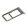 Original Samsung Sim und microSD Karten-Halter, Tray in Farbe Arctic Silver für Samsung Galaxy S8 SM-G950 Smartphone, Ersatzteil Artikelnummer GH98-41131B