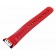 Original Samsung Gear Fit 2 Pro (SM-R365) Uhrenarmband Gr. L schwarz / rot, GH98-41595A, Verstellgurt, Lochriemen