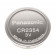 Panasonic CR2354 Lithium Knopfzelle Batterie für PC Computer u.a., wie BR2354, DL2354, ECR2354, 3V, 560mAh