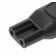 Original Philips HQ8505 Ladekabel, Steckernetzteil geeignet für verschiedene Nass- und Trockenrasierer, Ersatzteil Teilenummer CRP136/01 und 422203631121
