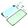 Original Samsung Kleber, Klebepad, Klebefolie, Dichtung für Samsung Galaxy S8 + Plus SM-G955F Akkudeckel, Rückseite, Rückschale, Back Cover, Ersatzteil Teilenummer GH82-14072A.