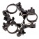 Philishave Scherkopfhalter, Halterung HQ 102301 für Philips Rasierer HQ 8200,  HQ 8220, HQ 8240, HQ 8241, 8250, HQ 8253,  HQ 8255, HQ 8260, HQ 8261, HQ 8270, HQ 8290