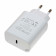 Schnellladegerät 1-Port USB-C USB-PD, 20W, weiss, Ladeadapter, Netzteil