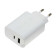 Alternatives Schnellladegerät 2-Port USB-C + USB-A USB-PD, 20W weiss, Ladeadapter, Netzteil