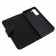 Schutz Hülle Tasche Cover Bookstyle für Samsung Galaxy S21 5G, schwarz, Kunstleder