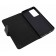 Schutz Hülle Tasche Cover Bookstyle für Samsung Galaxy S21 5G Ultra, schwarz, Kunstleder