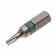 Sicherheits Torx T10 Bit mit Bohrung, 25mm Bitlänge, 1/4" Sechskantschaft, S2 Stahl