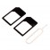 Stanze für SIM-Karten auf Micro-SIM, MicroSim Cutter, inkl. Adapter