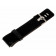 Uhrenarmband für Fitbit Blaze Fitnesstracker, silikon, schwarz, Gr. L