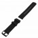 Uhrenarmband für Garmin Vivoactive 4 Smartwatch, Fitnesstracker, Silikon, schwarz