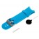 Alternatives Ersatz Uhren Armband (Watch band) für Garmin Approach S3 GPS Smartwatch, Fitnesstracker in der Farbe blau
