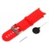 Alternatives Ersatz Uhren Armband (Watch band) für Garmin Approach S3 GPS Smartwatch, Fitnesstracker in der Farbe rot
