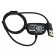 Original Samsung USB-A Ladekabel, Ladeadapter für Samsung Galaxy Fit (SM-R370) Smartwatch, Wearable, Fitnesstracker in Farbe schwarz. Bulk, d.h. ohne Verpackung, Hersteller Artikelnummer GH82-20417A und EP-OR370