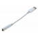 USB-C Stecker auf 3,5mm 4-Pin Stereo mit Mikrofon Klinke Buchse Adapter, analog, weiss
