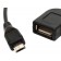 Adapterkabel Micro-USB OTG, USB On-The-Go, für Smartphone, Tablet und Camcorder
