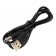 USB Typ-A Stecker auf 5,5 x 2,1mm Hohlstecker DC Ladekabel Adapter, geschirmt, z.B. für NOKIA