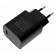 USB Typ-C Schnellladegerät 20W schwarz, 5V 3A, 9V 2,22A, 12V 1,67A, Ladeadapter, Netzteil