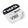 Varta V303 Silberoxid Knopfzellen Batterie, Uhrenbatterie mit 1,55 Volt und 160mAh Kapazität