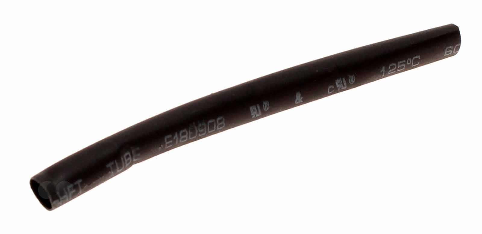 1 Meter Schrumpfschlauch CYG CB-HFT3.2-BK, 2:1, 600V, 125°C, 3,2mm Ø, schwarz