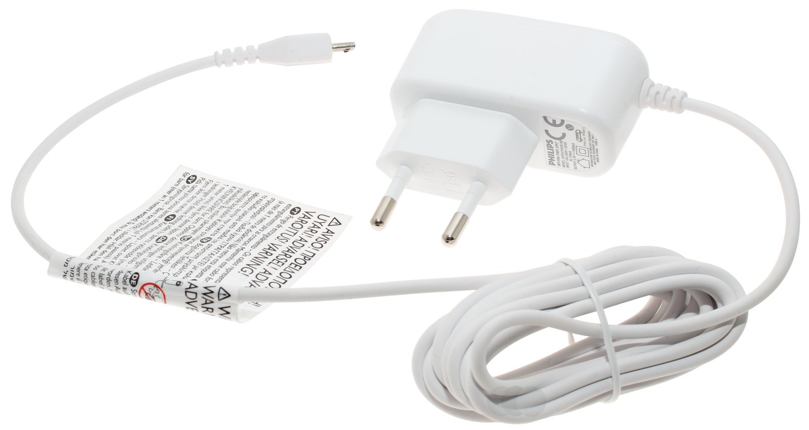 Stromadapter, Stromkabel, Steckernetzteil, Ladegerät für Philips Avent SCD860 uGrow Babyphone, Babyfon mit Mini-USB-Stecker, Ersatzteil Teilenummer CP0171