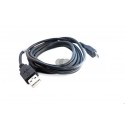 1m Micro USB charging and data cable, black
